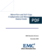 MirrorView and SAN Copy Configuration and Management SRG R29