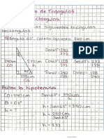 Solución de Triángulos Rectángulos