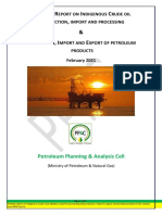 M R I C, & P, I E: Petroleum Planning & Analysis Cell