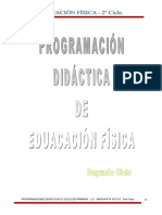 Programación Didáctica de Segundo Ciclo