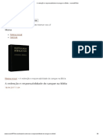 A redenção e responsabilidade do sangue na Bíblia __ nunes3373eb