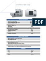 IC3600-E48S120 Inversor de 120V 3600W con protecciones