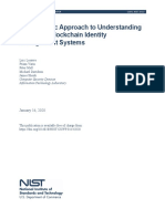NIST - CSWP.01142020 - A Taxonomic Approach To Understanding Emerging Blockchain Identity Management Systems