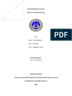 Elektronika Dasar 2 Penguat Operasional