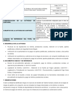 EI-FT-50 Formato Papel de Trabajo de Auditoria Interna - PROCEDIMIENTO de NOMINA