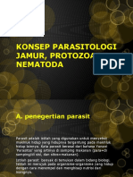 Konsep Parasitologi Jamur, Protozoa, Nematoda