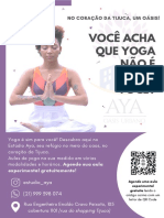 Yoga na Tijuca: refúgio no caos urbano