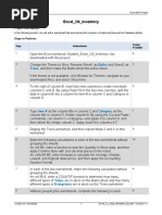 Excel 2G Inventory Instructions