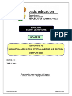 Accounting P2 GR 12 Exemplar 2020 Eng