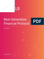 Next Generation Financial Protocol: Velo Team