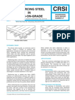 Slab On Grade Reinforcement