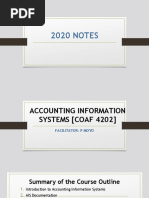 Accounting Information Systems 2020