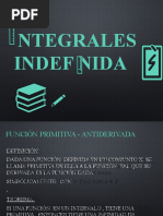 Integrales Indefinidas.