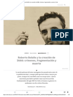 Roberto Bolaño y La Creación de 2666