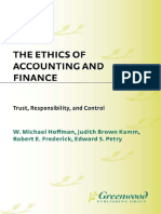 The Ethics of Accounting and Finance- Tr