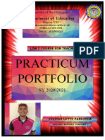 Practicum Portfolio: Department of Education