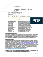 CHEM 211 Syllabus Fall 2021 TR