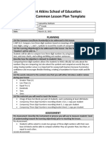 Millicent Atkins School of Education: ELED 330 Common Lesson Plan Template
