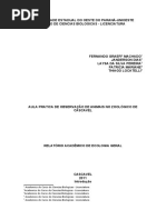 Aula Pratica no Zoo de Cascavel