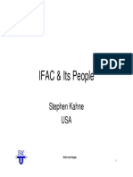 IFAC & Its People: Stephen Kahne USA