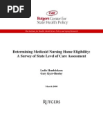 Download How State Medicaid programs determine who is eligible for Medicaid paid nursing home services  - A Survey of States by Leslie Hendrickson SN52486687 doc pdf