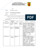 Bacolod City Police Office: Memorandum