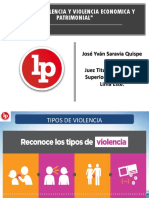 Tipos de Violencia y Violencia Economica