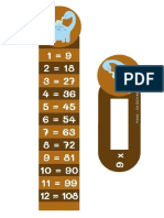 Tablas Multiplicar Manipulativas Dinosaurios 4