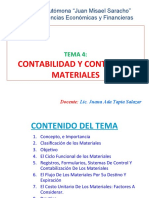 Tema 4 CONTABILIDAD Y CONTROL DE LOS MATERIALES