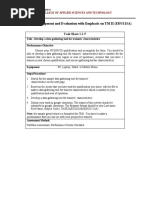 TASK SHEET 3 Develop A Data Gathering Tool For Trainees' Characteristics