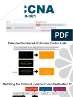 CCNA - M10 - CAP 3 v2 - Parte 1 - Extended Numbered IP Access Control Lists