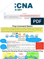 CCNA - M6 - CAP 18 - Parte 1 - Problem Isolation Using the Ping Command