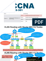 CCNA - M6 - CAP 17 - Parte 1 - VLAN Routing With Router 802.1Q Trunks