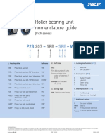 Roller Bearing Unit Nomenclature Guide: (Inch Series)