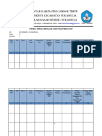 Format Jurnal Mengajar Guru Pada PTM Dan PJJ