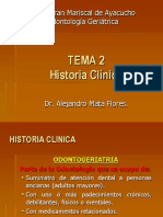 Tema 2 - Historia Clinica