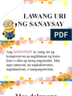 2 Uri NG Sanaysay G4