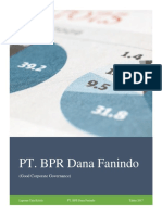 PT. BPR Dana Fanindo: (Good Corporate Governance)