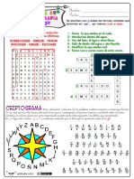 Ejemplos Criptograma-Crucigrama y Sopa de Letras