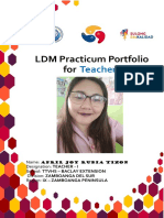 LDM Practicum Portfolio For: Teachers