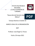 Desarrollo Del Derecho Laboral en México