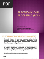 Electronic DATA PROCESSING (EDP)