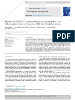 Thermal Environment and Ventilation Efficiency in A Simulated 2020 Building