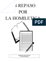 Un Repaso Por La Homiletica