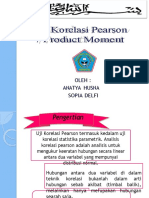 Korelasi Pearson-Product Moment