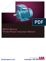 M2QA Marine Three-Phase Induction Motors: Whatsapp: +86-18563806647
