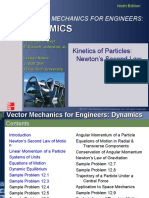 Kinematics of Particle Newtons 2nd Law