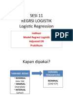 Regresi Logistik untuk Analisis Risiko CHD
