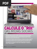 Marketing - Calcule o ROI das mídias sociais