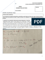 Examen Final Fisica Johan Esteban Villegas Ramos